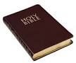 burgandy bible